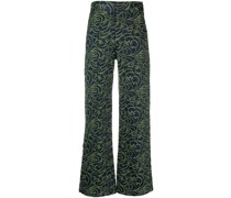 Yoshitomo Jacquard-Hose