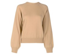 Kaschmirpullover mit Rundhalsausschnitt