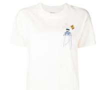 Musium Div. T-Shirt mit Van Gogh-Stickerei