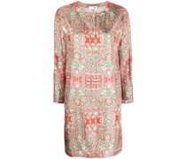 Hemdkleid mit Paisley-Print
