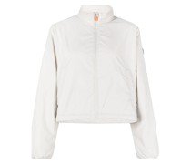 Wasserresistente Cropped-Jacke