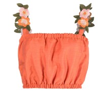 TU LIZE' Cropped-Top mit Blumen