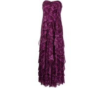 Schulterfreies Abendkleid