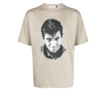T-Shirt mit Pixel-Print