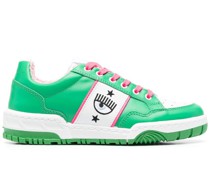Sneakers mit Logo-Stickerei