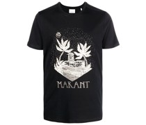 T-Shirt mit Logo-Print