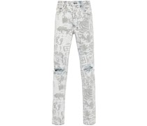 Chitch Kollage Icey Tapered-Jeans