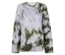 Pullover mit Batikmuster