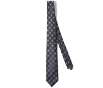 Krawatte aus Seiden-Jacquard