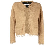 Klassische Bouclé-Jacke