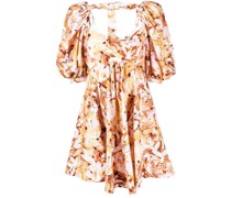 Kleid mit Puffärmeln