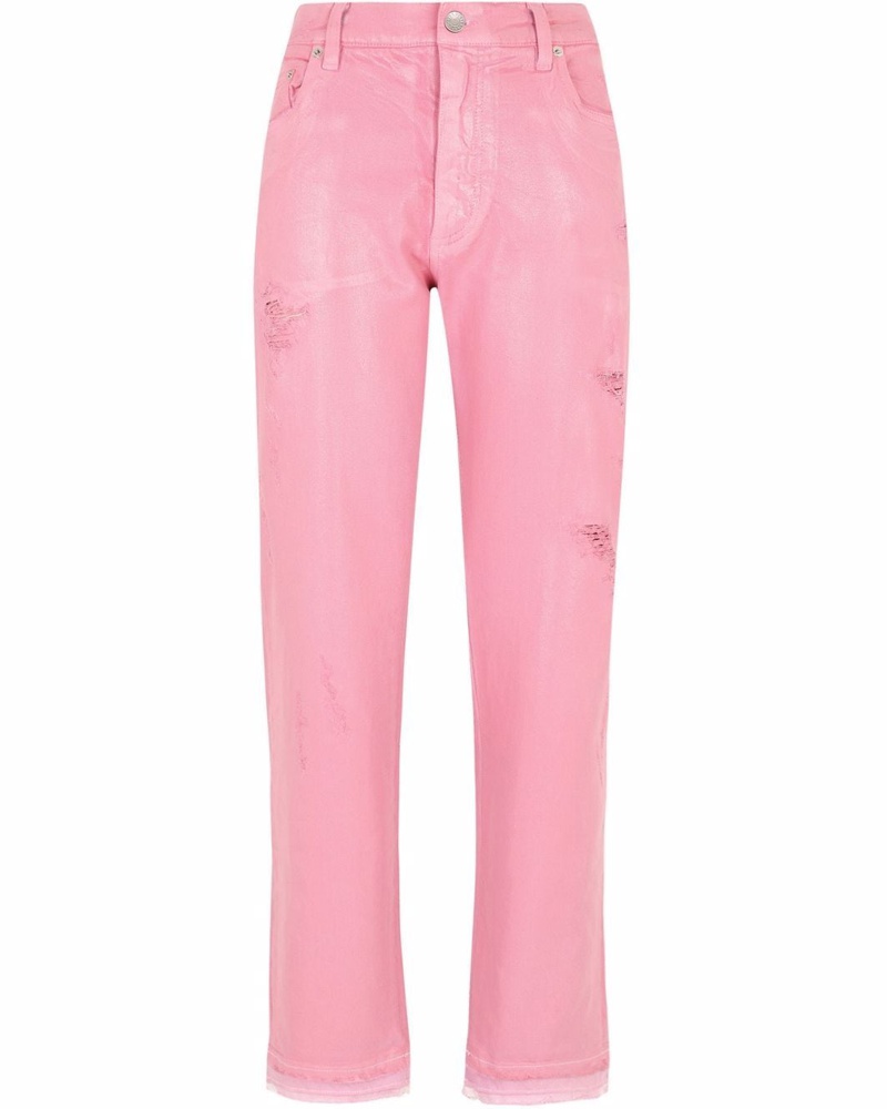 Dolce & Gabbana Damen Jeans mit geradem Bein