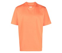 T-Shirt mit Logo-Stickerei