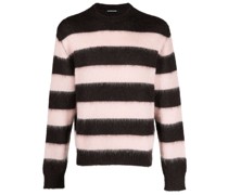 Gestreifter Strickpullover