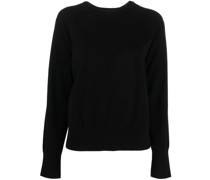 cashmere-blend long-sleeved jumper