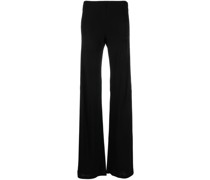 Ausgestellte High-Waist-Hose