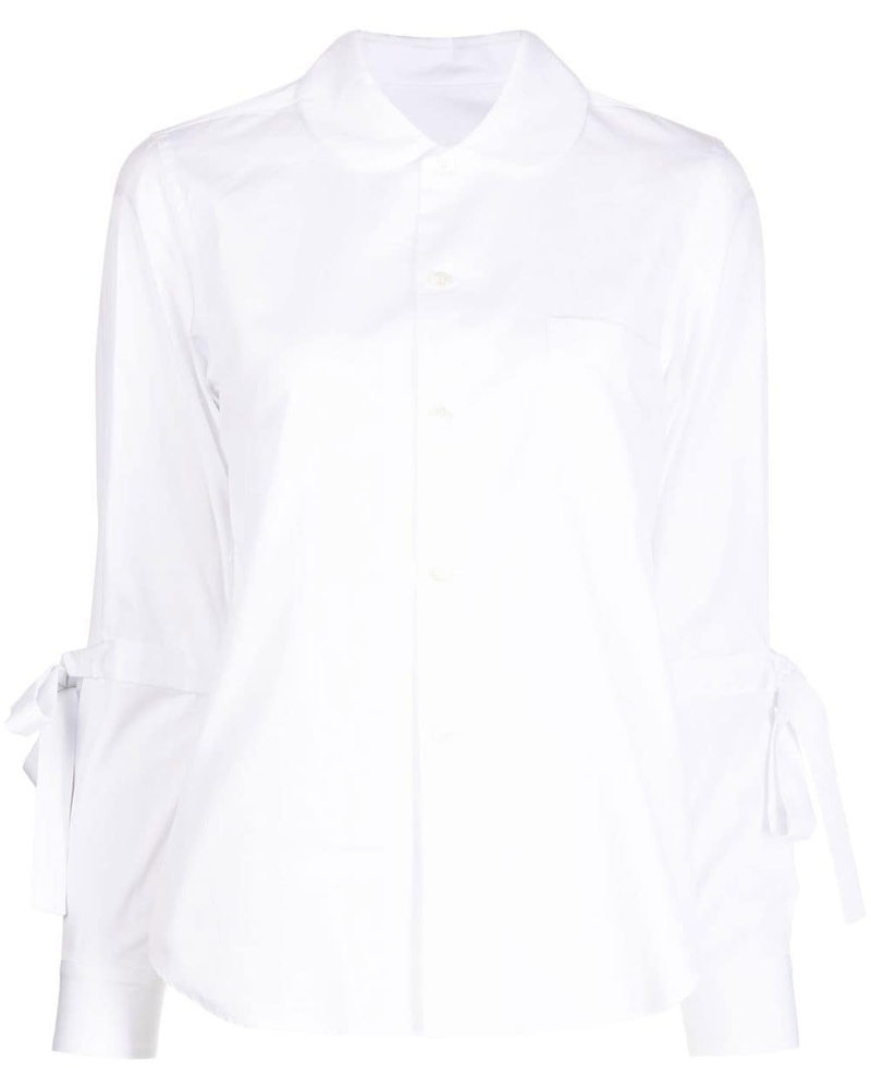 Comme des Garçons Damen Hemd mit Schleife