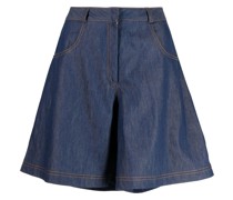 Ausgefranste Jeans-Shorts