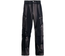 Gerade Hose mit Bleach-Effekt
