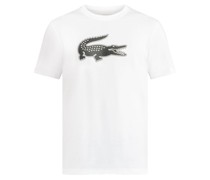 Jersey-T-Shirt mit Kroko-Print