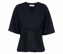 Bluse mit V-Ausschnitt