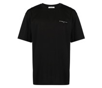 T-Shirt mit Black Pearl Roses-Print