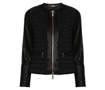 Delma quilted leather jacket