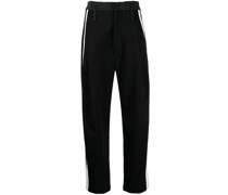 striped wide-leg trousers