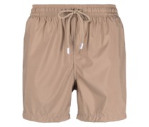 logo-patch swim shorts