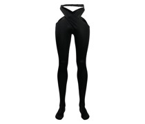 x Wolford Strumpfhose mit Cut-Outs