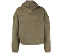 Fleece-Hoodie mit Reißverschluss