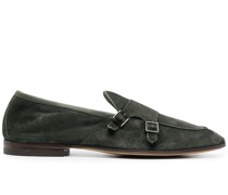 Monk-Schuhe mit mandelförmiger Kappe