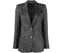 Blazer mit fallendem Revers