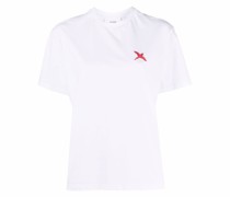 T-Shirt mit Vogel-Patch