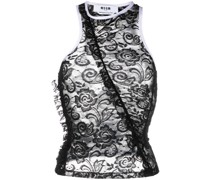 Top mit Spitze