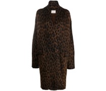 Mantel mit Leoparden-Print