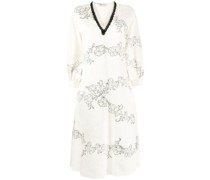 Kleid mit V-Ausschnitt