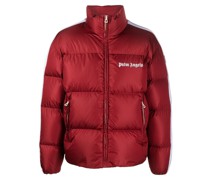Daunenjacke mit Logo-Print