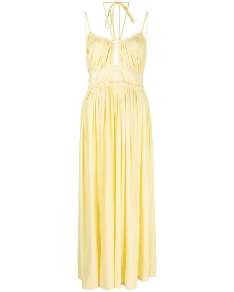 Ulla Johnson Damen Midikleid mit Neckholder