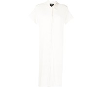A.P.C. Marinella Hemdkleid mit Lochmuster