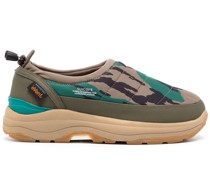 Sneakers mit Camouflage-Print