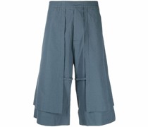 Knielange Cargo-Shorts