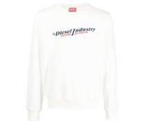 S-Ginn Sweatshirt mit Logo-Print