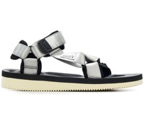 Sandalen mit Webmuster