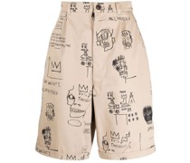 Chino-Shorts im Basquiat-Style