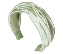 Twist silk satin headband