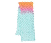 Texturierter Strickschal