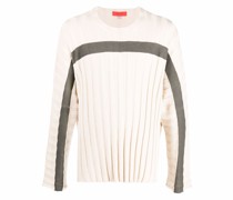 Pullover mit Akkordeonfalten