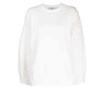 Texturiertes Sweatshirt
