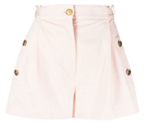 Shorts mit Zierknöpfen